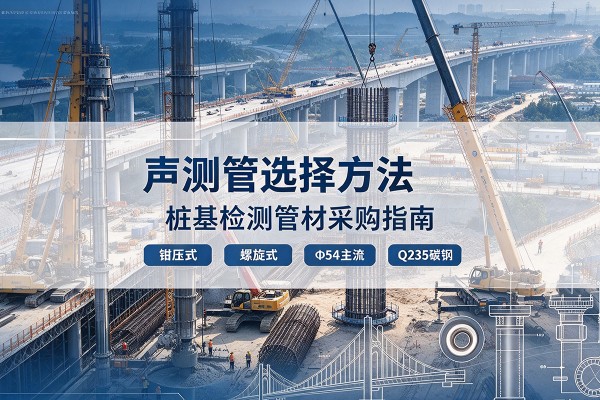 惠民声测管选型标准